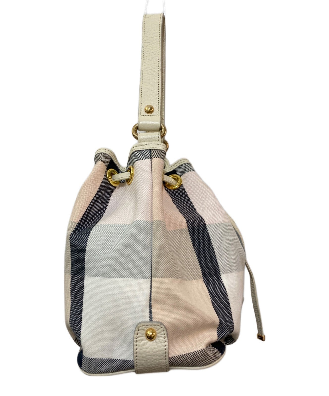 BURBERRY BLUE LABEL Shoulder Bag Purse 2way Nova Check Authentic