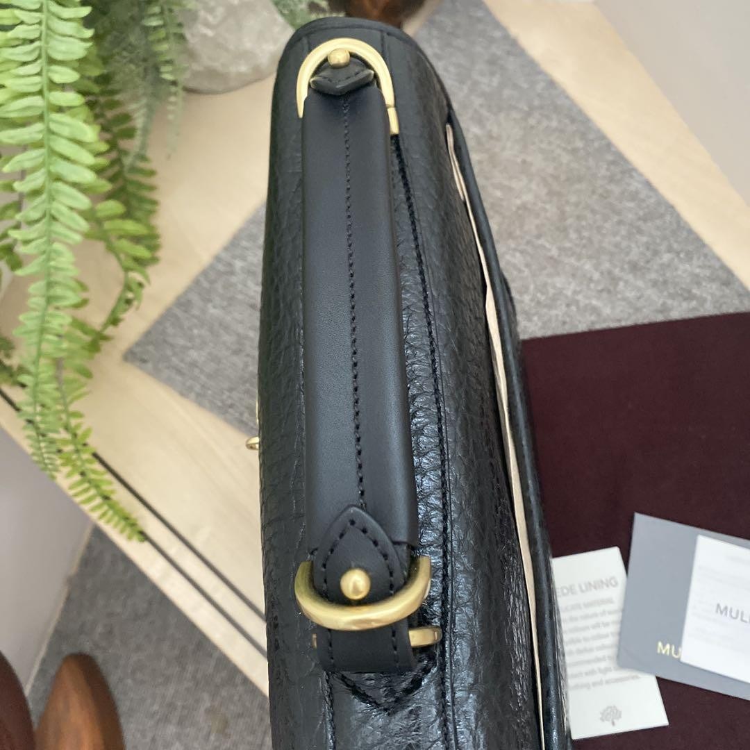 MULBERRY Hand Bag Tote Purse BRYN Leather Authentic