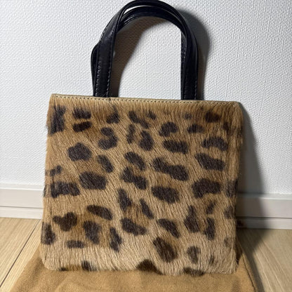 LOEWE Mini Hand Bag Tote Purse Logo Authentic