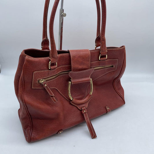 Dolce & Gabbana Hand Bag Tote Purse Leather Authentic
