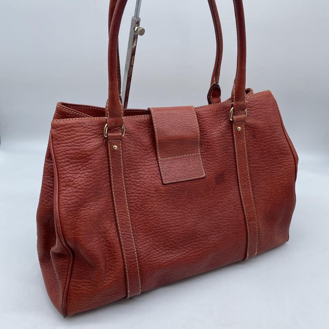 Dolce & Gabbana Hand Bag Tote Purse Leather Authentic