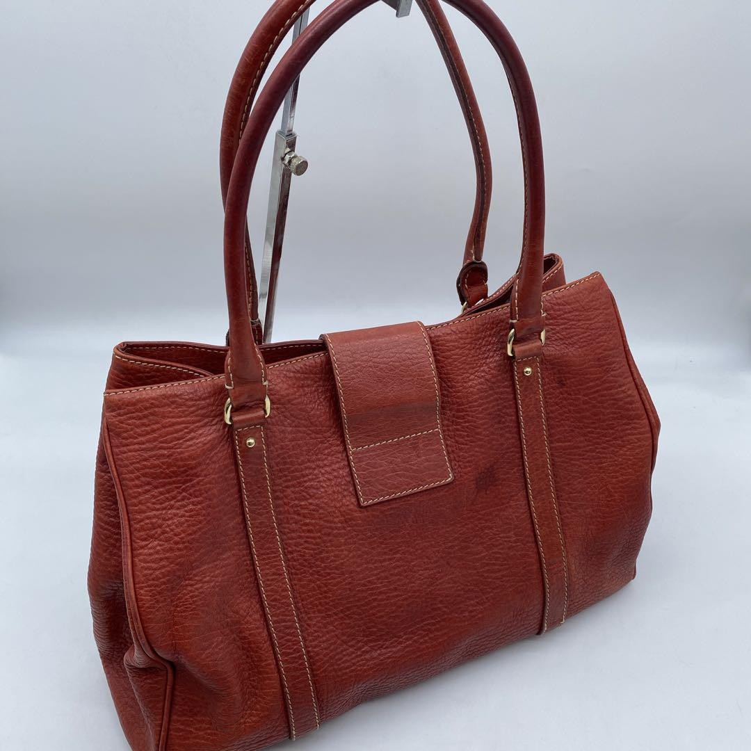 Dolce & Gabbana Hand Bag Tote Purse Leather Authentic