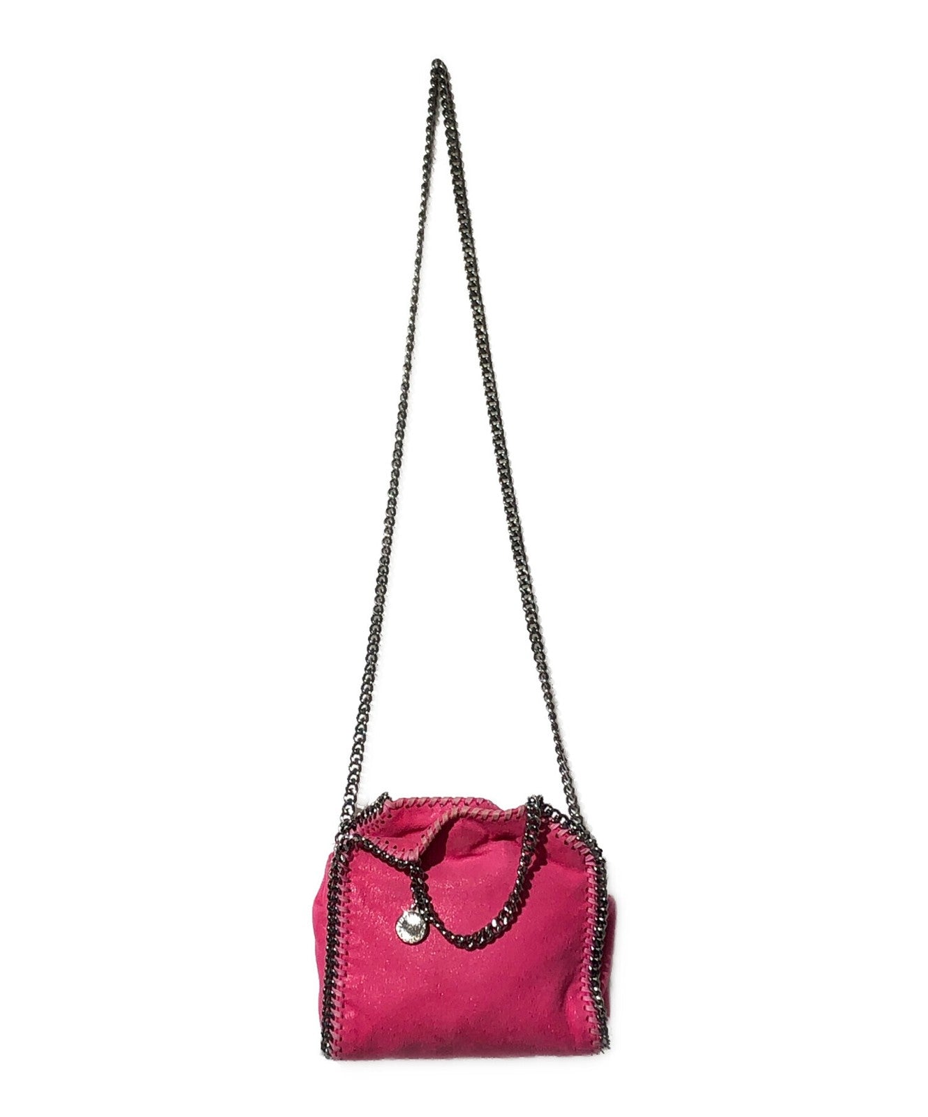Stella McCartney Shoulder Bag Purse 2way Falabella Pink Authentic