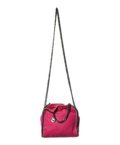 Stella McCartney Shoulder Bag Purse 2way Falabella Pink Authentic
