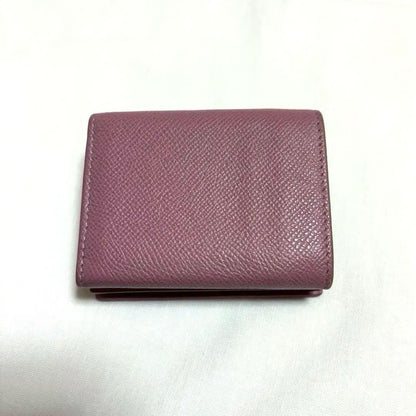 Christian Dior Tri-fold Wallet Compact Purse CD Pink Authentic