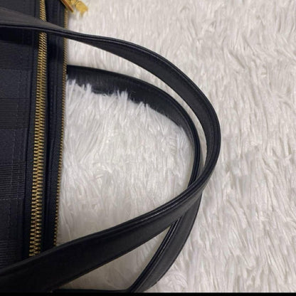 Valentino Garavani Sport Purse Handbag Stripe Logo Tote Bag Auth Used Unisex