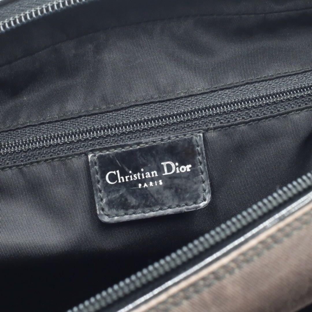 Christian Dior Hand Bag Tote Purse Mini Boston Bag Authentic