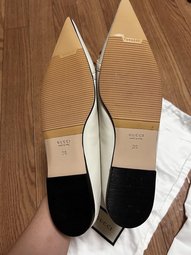 GUCCI Shoes Pumps Heel Horse bit EU 36 US 6 Authentic