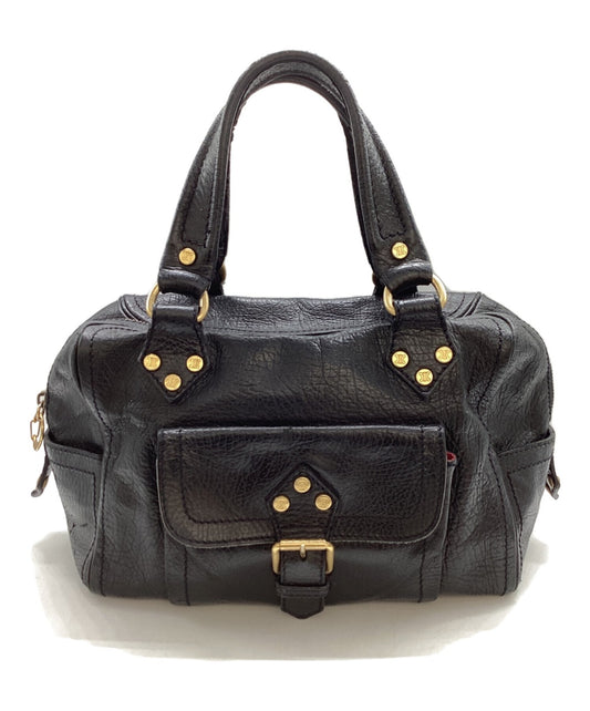 CELINE Hand Bag Tote Purse Boogie Black Authentic