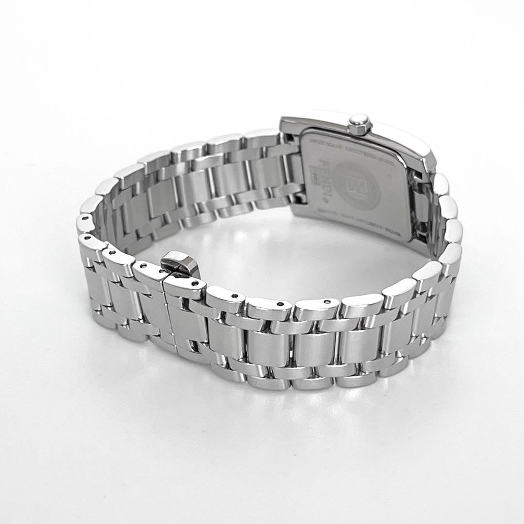 FENDI 7000L Quartz Watch Wristwatch Logo Silver Women's Authentic