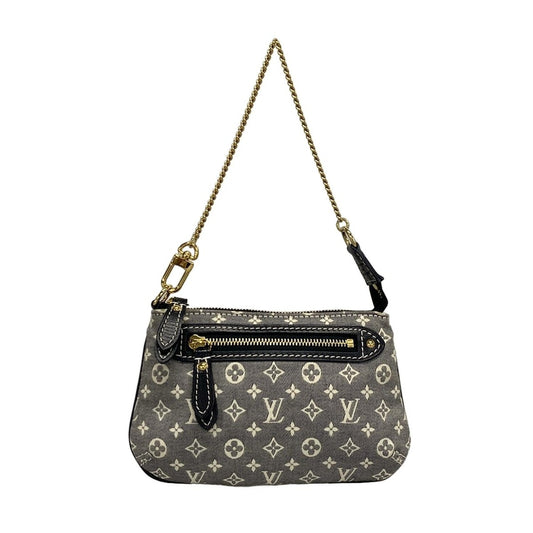 Louis Vuitton Mini Pochette Hand Bag Purse Monogram M95754 Authentic