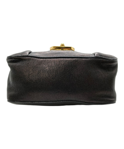 Chloe Shoulder Bag Purse Elsie Black Authentic
