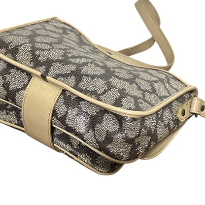 Saint Laurent Shoulder Bag Purse YSL Cassandra Leather Canvas Authentic