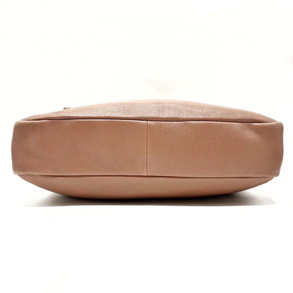 Chloe Shoulder Bag Purse Leather Beige Authentic