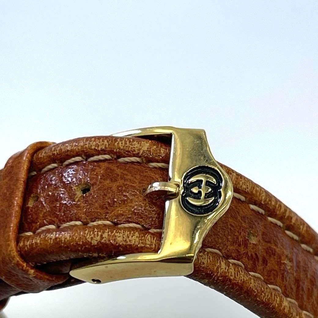 GUCCI 8200JR Quartz Watch Wristwatch Gold Women's Authentic