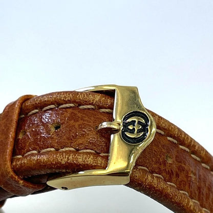 GUCCI 8200JR Quartz Watch Wristwatch Gold Women's Authentic
