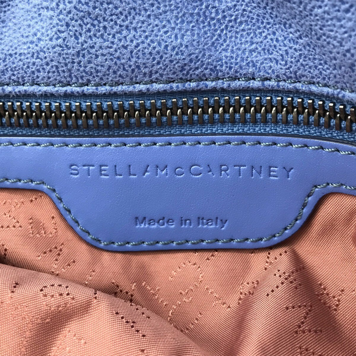 Stella McCartney Hand Bag Tote Purse Falabella Blue Authentic