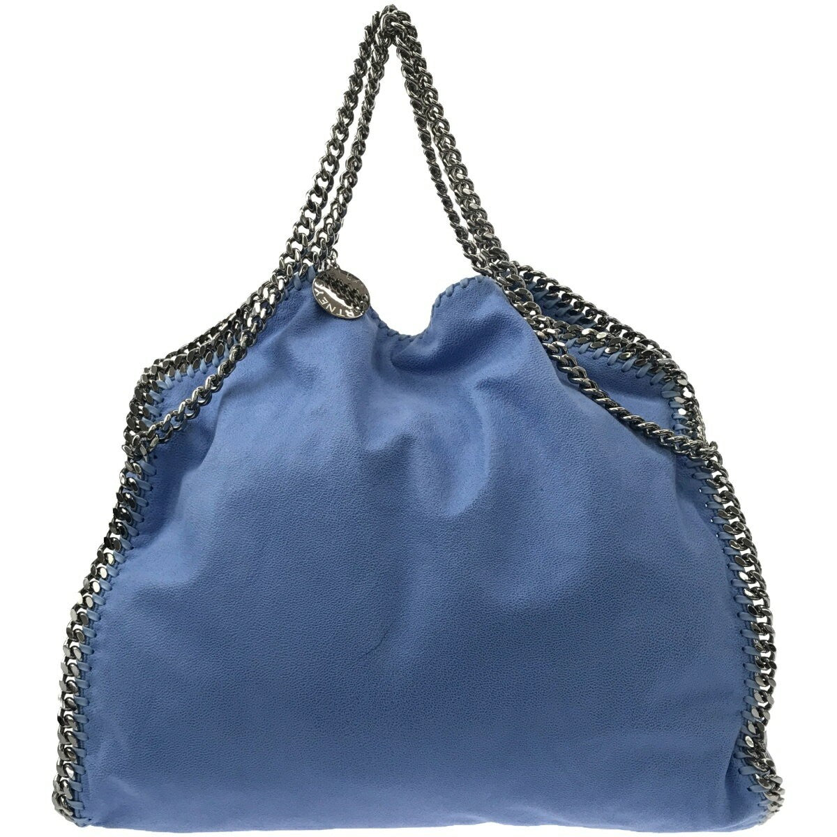 Stella McCartney Hand Bag Tote Purse Falabella Blue Authentic