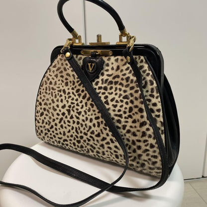 VALENTINO JUDAN Shoulder Bag Purse 2way Beige Authentic