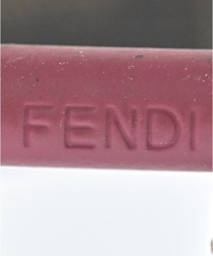 FENDI Bracelet Bangle FF Zucca Beige Brown Authentic