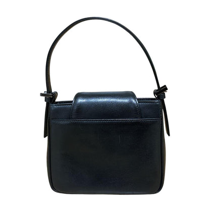 GIVENCHY Hand Shoulder Bag Tote Purse 4G Leather Black Authentic