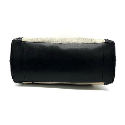 Chloe Hand Bag Tote Purse Alison Leather Black Authentic