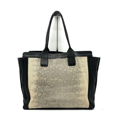 Chloe Hand Bag Tote Purse Alison Leather Black Authentic