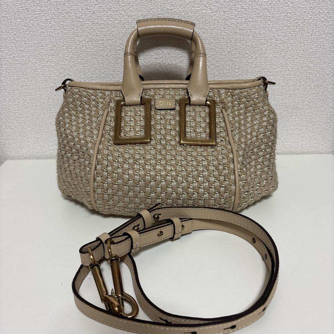 Chloe Hand Shoulder Bag Tote Purse Ethel Authentic