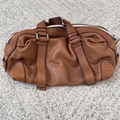 Chloe Hand Bag Tote Purse Leather Brown Authentic