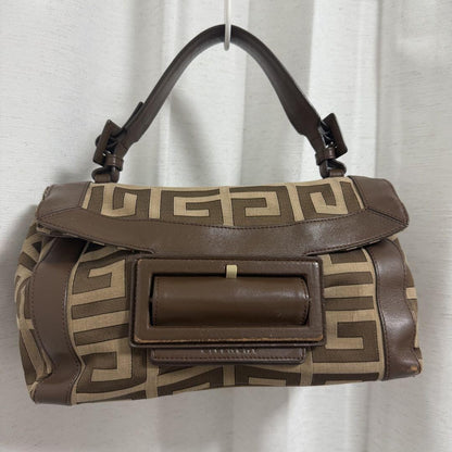 GIVENCHY Hand Shoulder Bag Tote Purse 4G Authentic