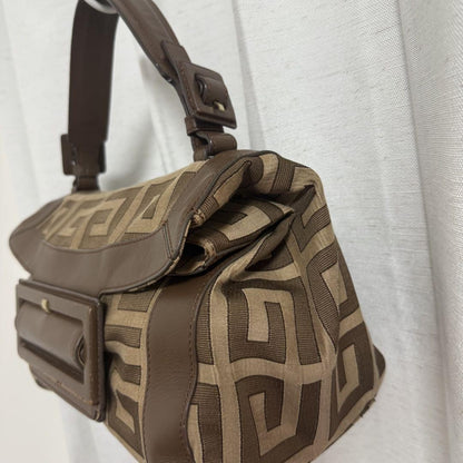GIVENCHY Hand Shoulder Bag Tote Purse 4G Authentic