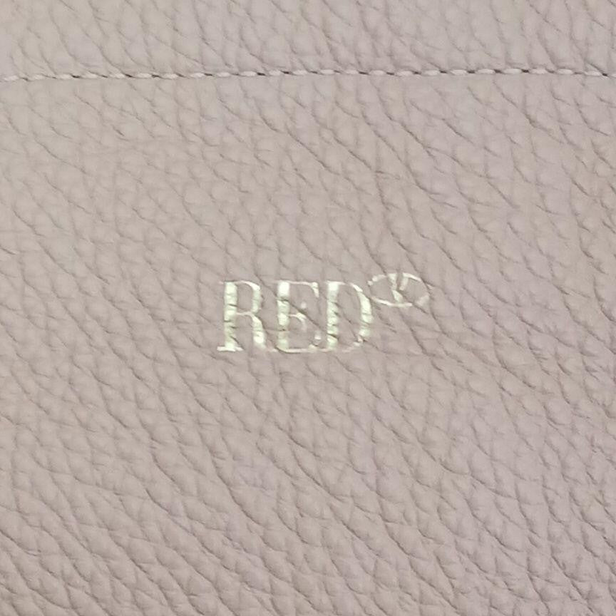 Red Valentino Hand Bag Tote Purse Leather Pink Authentic