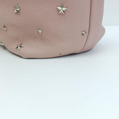 Red Valentino Hand Bag Tote Purse Leather Pink Authentic