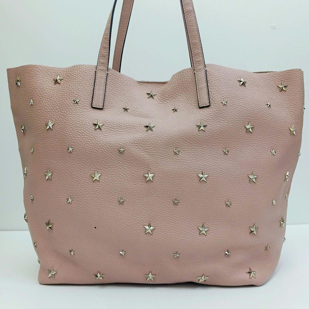 Red Valentino Hand Bag Tote Purse Leather Pink Authentic