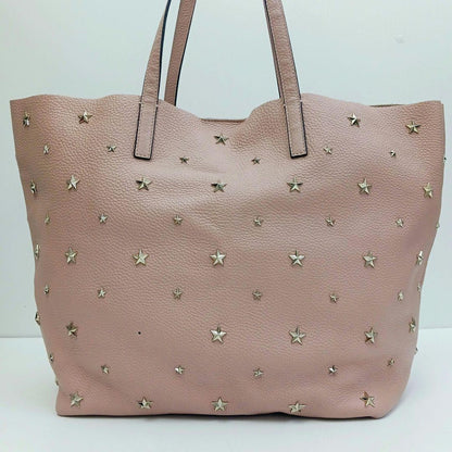 Red Valentino Hand Bag Tote Purse Leather Pink Authentic
