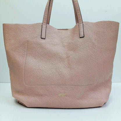 Red Valentino Hand Bag Tote Purse Leather Pink Authentic