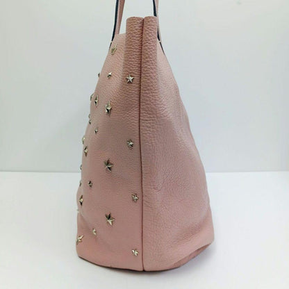 Red Valentino Hand Bag Tote Purse Leather Pink Authentic