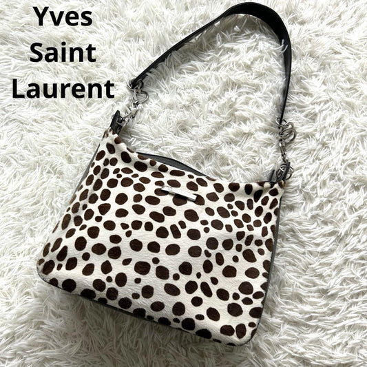 Saint Laurent Shoulder Bag Purse Chain Authentic