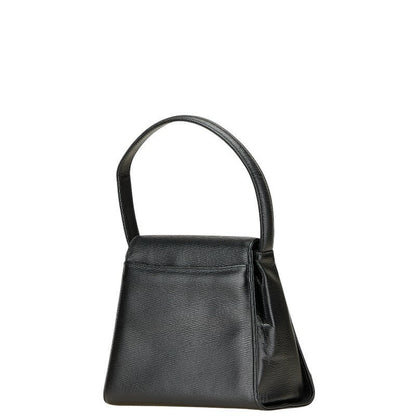 BALENCIAGA Hand Bag Tote Purse Leather Black Authentic