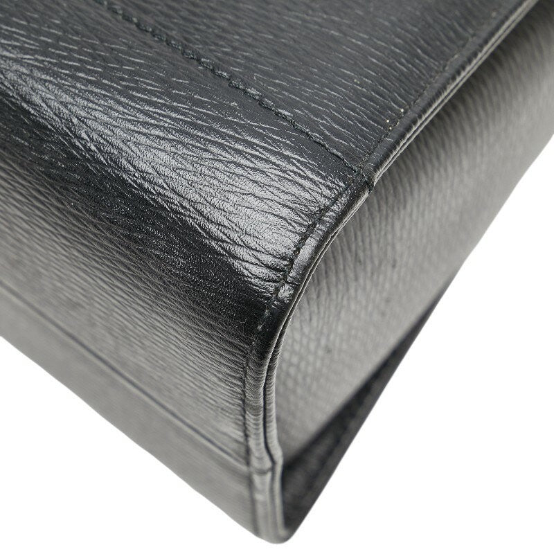 BALENCIAGA Hand Bag Tote Purse Leather Black Authentic