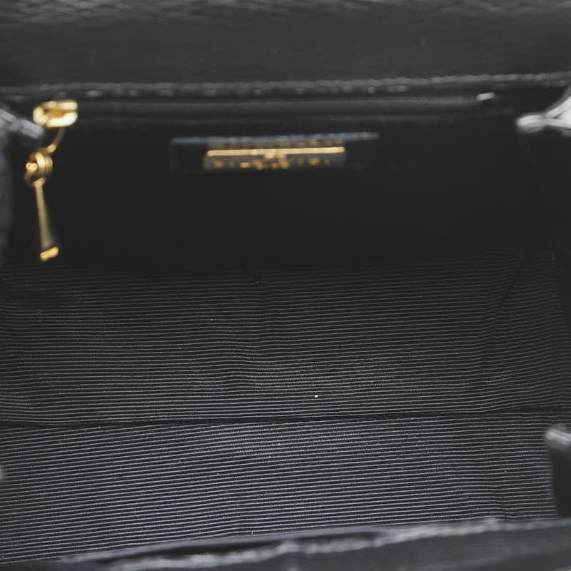 BALENCIAGA Hand Bag Tote Purse Leather Black Authentic