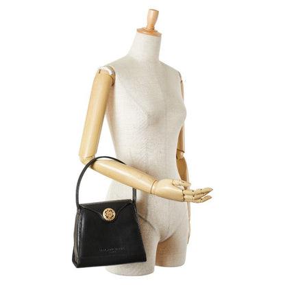 BALENCIAGA Hand Bag Tote Purse Leather Black Authentic