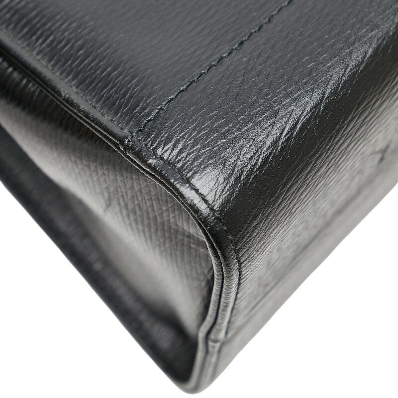 BALENCIAGA Hand Bag Tote Purse Leather Black Authentic