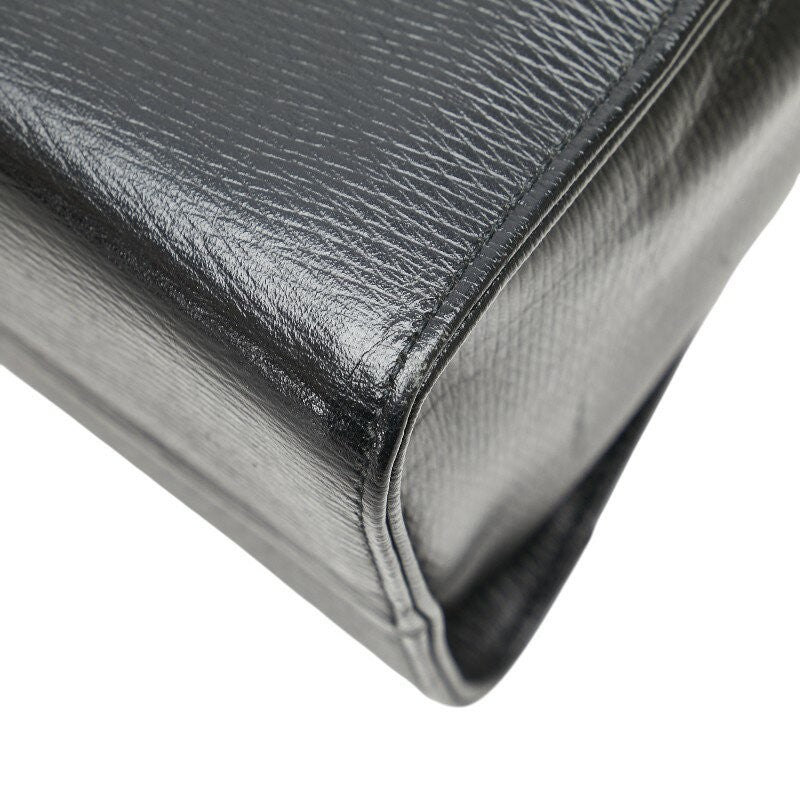 BALENCIAGA Hand Bag Tote Purse Leather Black Authentic