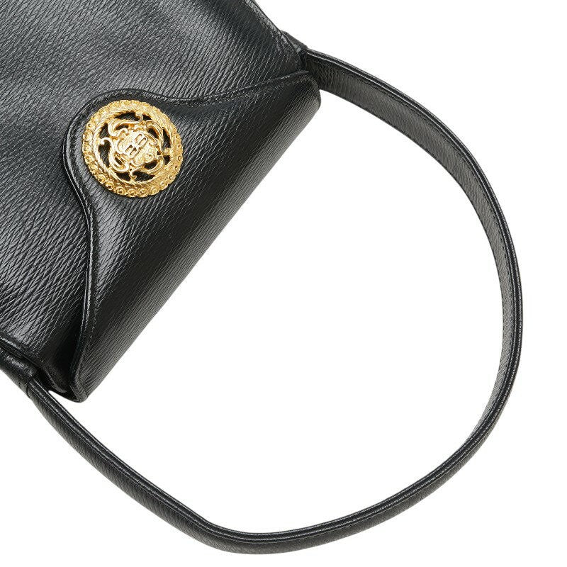 BALENCIAGA Hand Bag Tote Purse Leather Black Authentic