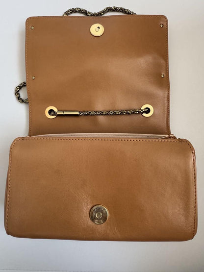 Chloe Shoulder Bag Purse Chain Leather Authentic