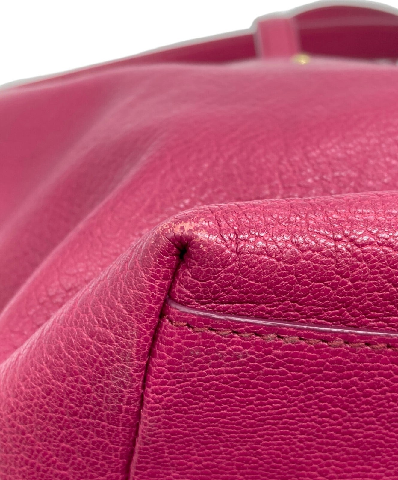 Salvatore Ferragamo handbag Tote Purse Pink convertible Authentic Women's Used