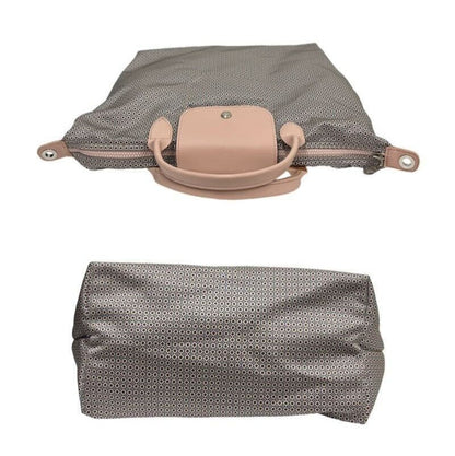Longchamp Hand Shoulder Bag Tote Purse Le Pliage Nylon Pink Authentic
