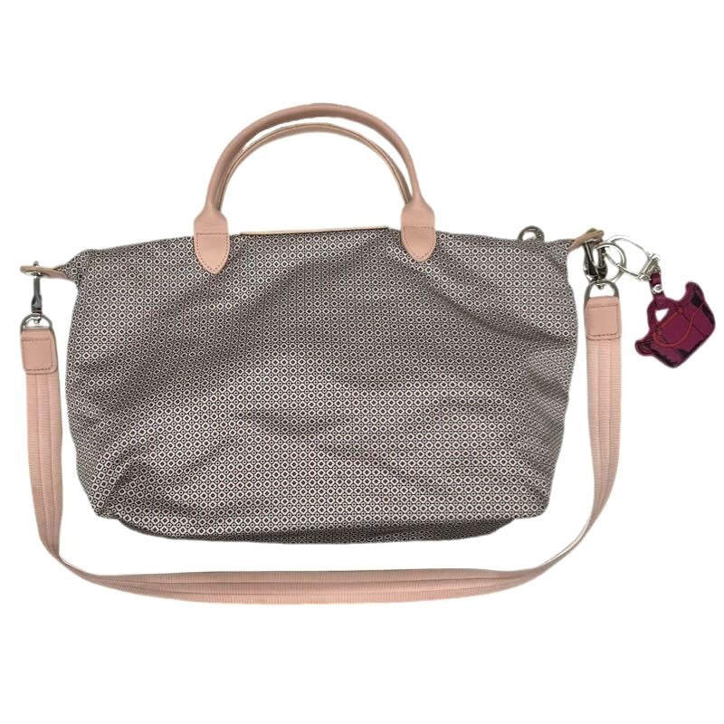 Longchamp Hand Shoulder Bag Tote Purse Le Pliage Nylon Pink Authentic