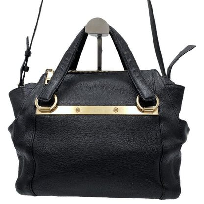 Chloe Hand Shoulder Bag Tote Purse 2way Leather Authentic